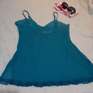 VS Sexy Teal Lace Lingerie
